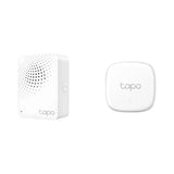TP-Link Tapo Temperature and Humidity Sensor Starter Kit: T310 Sensor + H100 Hub (High-Accuracy Swiss-Made Sensor | Real-Time Notifications | Long-Lasting Performance)