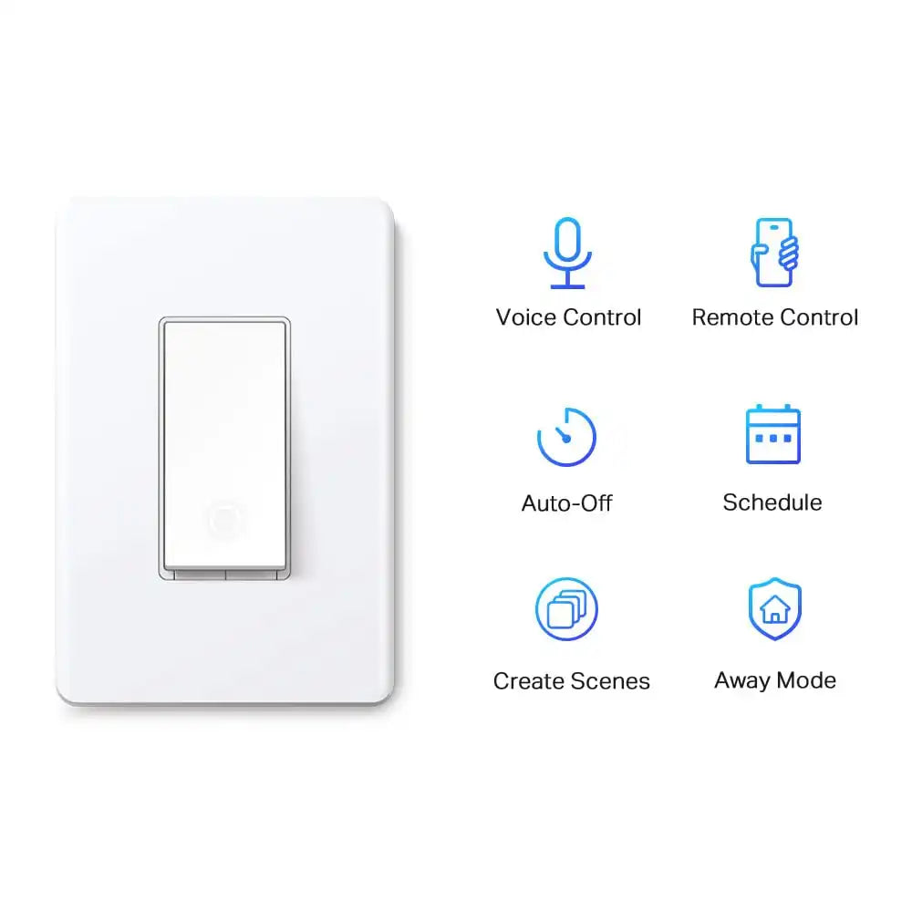 Tapo Smart Light Switch, Single Pole, Need Neutral Wire, S500