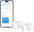Tapo Smart Plug Wi-Fi, Energy Monitoring, P115(2-Pack), 15A