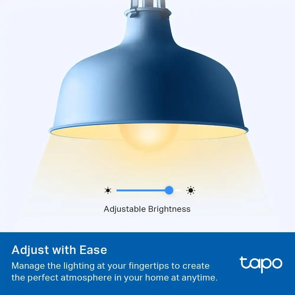 Tapo Smart Light Bulbs L510E(4-Pack), A19 E26, 800 Lumens (60W Equivalent)