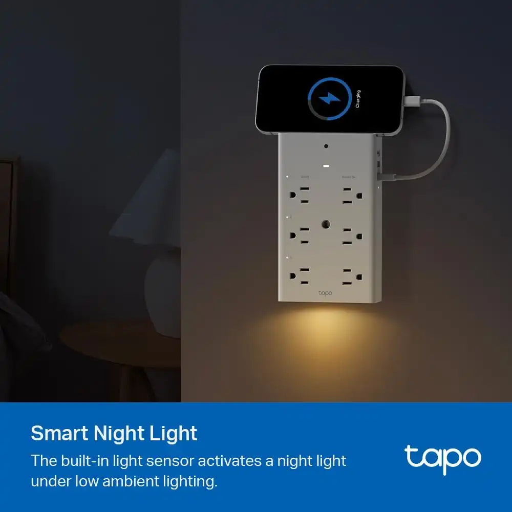 Tapo Smart Plug Outlet Extender, P306, 3 Individual Smart Outlets