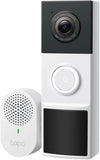 Tapo 2K Wireless Smart Video Doorbell w/Chime, 160° Ultra-Wide View, D210