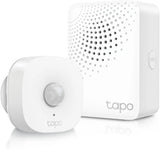 TP-Link Motion Sensor Starter Kit: Motion Sensor T100 + Hub H100 (Long Battery Life, Wide Range Detection, Adjustable Sensitivity, Real-Time Notification, Smart Action)