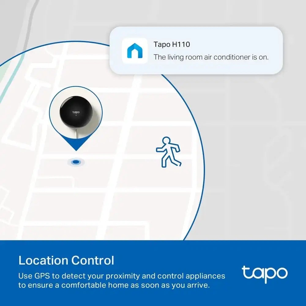 Tapo Smart IR & IoT Hub w/ Chime, Matter-Certified, H110, Universal Remote