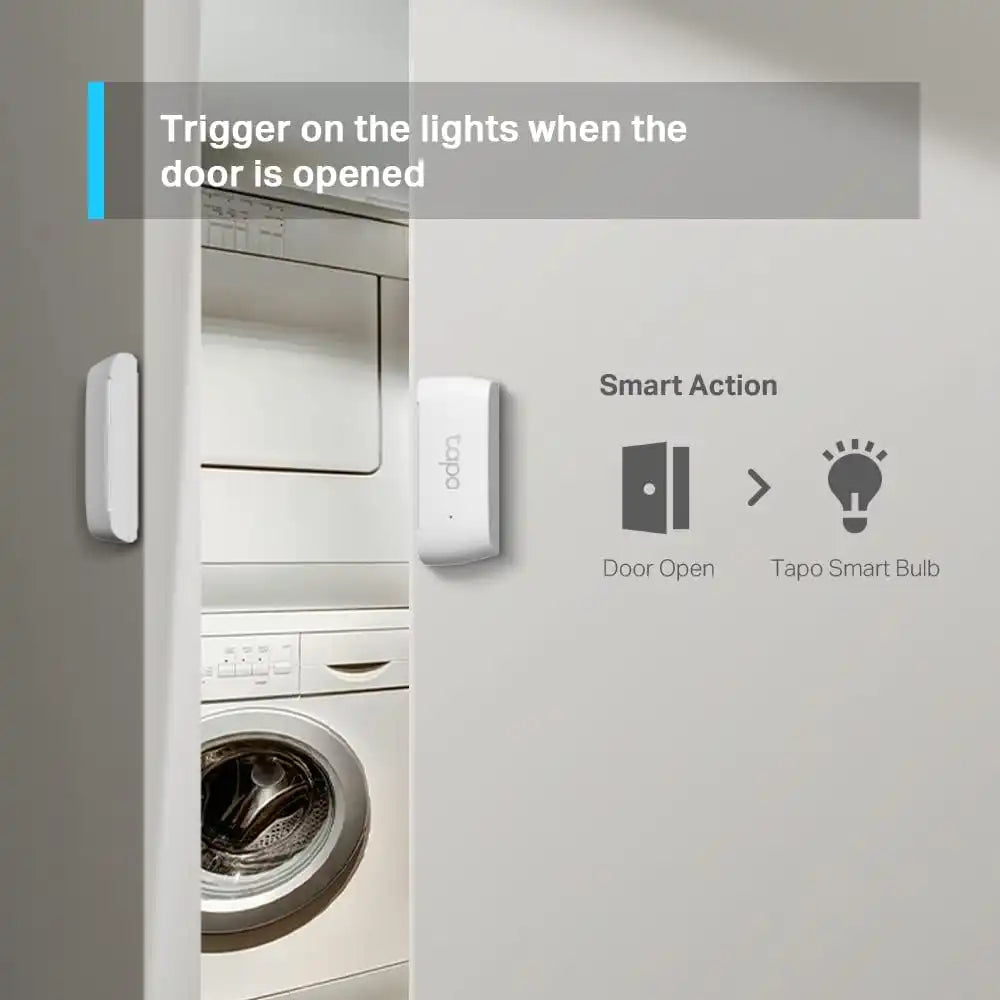 Tapo Door Sensor Mini, Requires Tapo Hub, Contact Sensor, T110