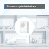 TP-Link Tapo Temperature and Humidity Sensor Kit: Temperature Sensor T315 + Hub Tapo H100 (2.7" E-Ink Display, Swiss-Made Sensor | Long-Lasting Performance | Real-Time Notification)