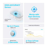 TP-Link Tapo Temperature and Humidity Sensor Starter Kit: T310 Sensor + H100 Hub (High-Accuracy Swiss-Made Sensor | Real-Time Notifications | Long-Lasting Performance)