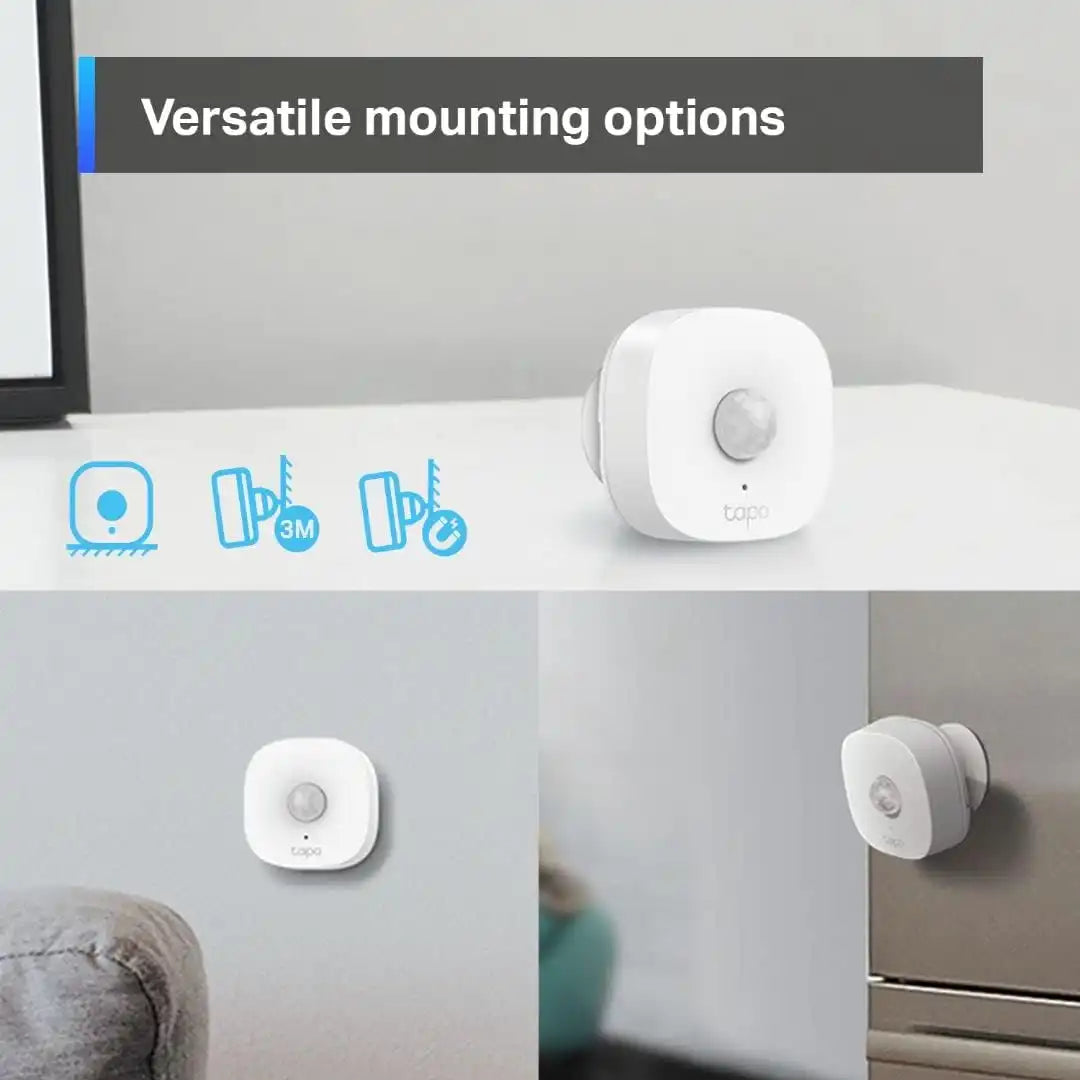 TP-Link Motion Sensor Starter Kit: Motion Sensor T100 + Hub H100 (Long Battery Life, Wide Range Detection, Adjustable Sensitivity, Real-Time Notification, Smart Action)