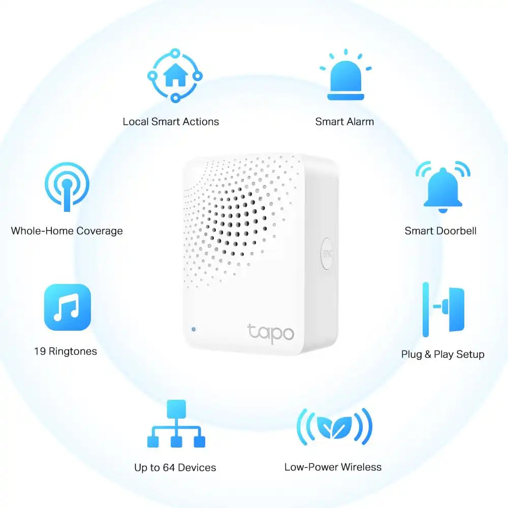 TP-Link Tapo Temperature and Humidity Sensor Starter Kit: T310 Sensor + H100 Hub (High-Accuracy Swiss-Made Sensor | Real-Time Notifications | Long-Lasting Performance)
