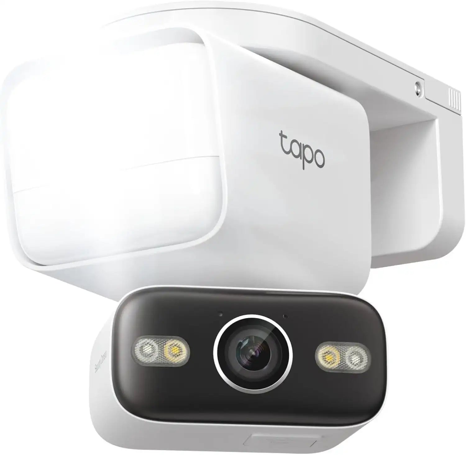 Tapo 2K Outdoor Pan/Tilt Wired Floodlight Security Camera, C710, 1500LM