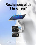 Tapo 2K Dual Lens Pan/Tilt Security Battery Camera w/Solar, C645D KIT