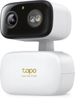 Tapo 3K 5MP Pan/Tilt Indoor/Outdoor Security Camera, Free Person/Vehicle/Baby Cry Detect & 360° Motion Track, Color Night, SD/Cloud, Wrks w/Alexa & Google Home, 2.4 GHz WiFi, HybridCam 360
