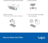 Tapo Robot Vacuum Filter Replacement KIT, RVA520