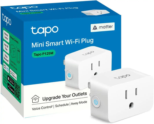 Tapo Matter Compatible Smart Plug P125M, 15A/1800W Max