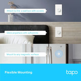 Tapo Smart Button, Wireless Remote Dimmer Switch, HUB Required, S200D