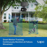 Tapo 1080p Pan/Tilt Indoor/Outdoor Security Camera, C207 HybridCam 360
