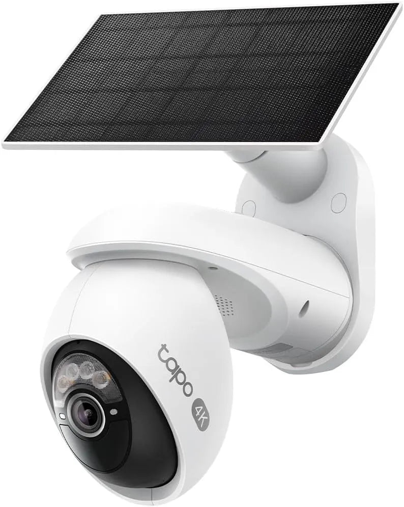 Tapo 4K Outdoor Pan/Tilt Wireless Security Camera, Solar Charging, C660 KIT