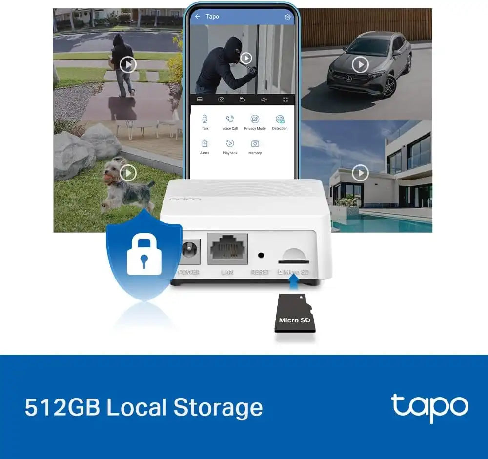 Tapo Smart Hub with Built-in Chime, H200, 2.4GHz Wi-Fi Required