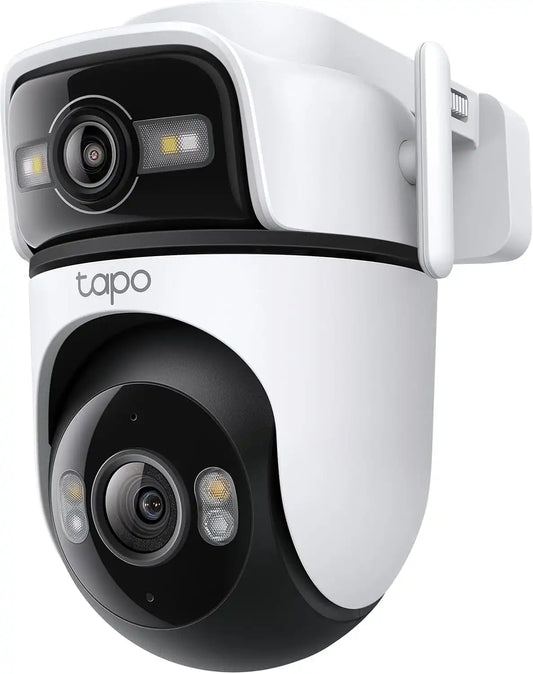 Tapo 2K Outdoor Dual Lens Pan/Tilt Wireless Security Camera, C545D