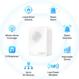 TP-Link Tapo Temperature and Humidity Sensor Kit: Temperature Sensor T315 + Hub Tapo H100 (2.7" E-Ink Display, Swiss-Made Sensor | Long-Lasting Performance | Real-Time Notification)