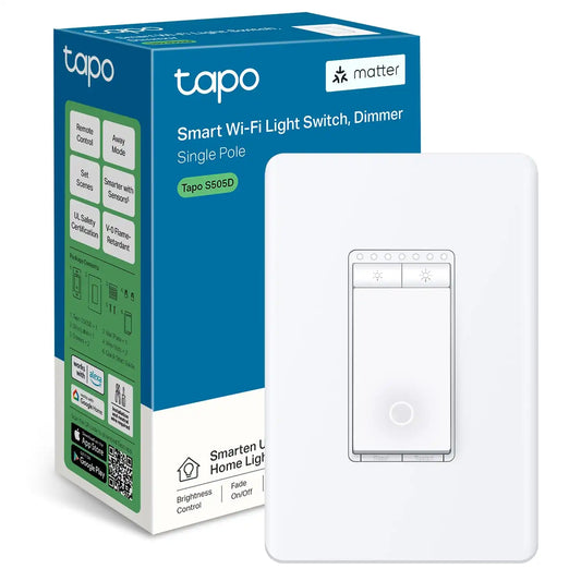 Tapo Matter Smart Dimmer Switch, S505D, Single Pole, Need Neutral Wire