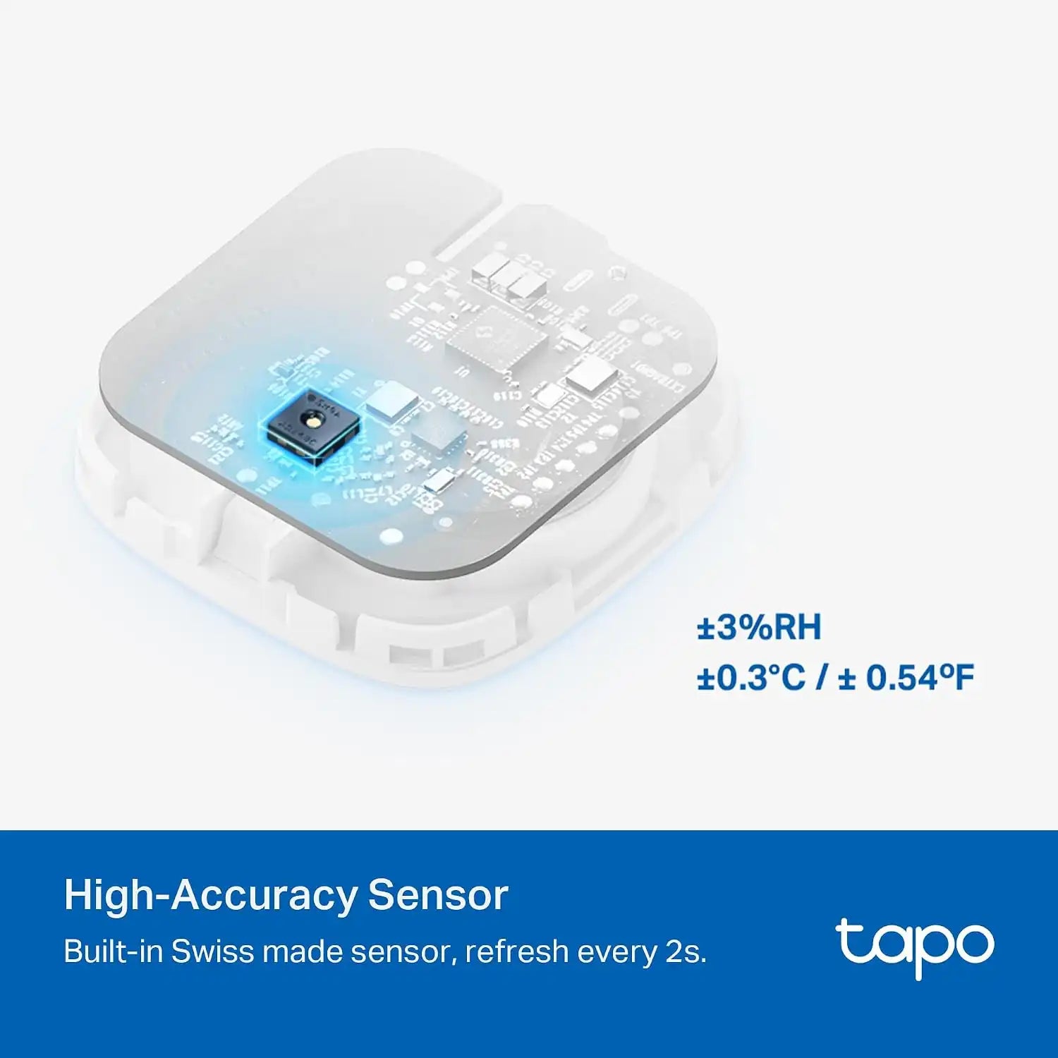 Tapo Smart Temperature and Humidity Sensor, Requires Tapo Hub, T310