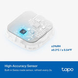 Tapo Smart Temperature and Humidity Sensor, Requires Tapo Hub, T310