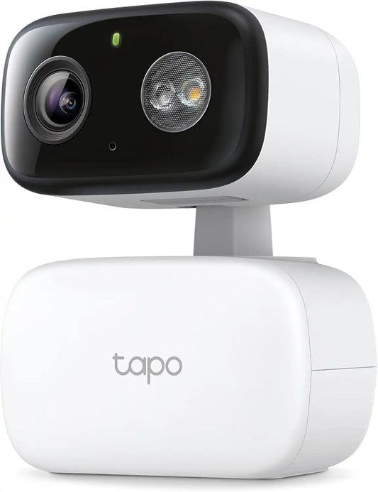 Tapo 1080p Pan/Tilt Indoor/Outdoor Security Camera, C206 HybridCam 360