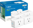 Tapo Apple HomeKit Smart Plug Mini, 15A, P125(4-Pack)