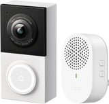 Tapo 2K Wired Smart Video Doorbell w/Chime, D130, 180° Ultra-Wide FOV