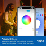 Tapo Multicolor Dimmable Smart Light Bulbs, L531E, A19 E26, 800LM