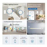Tapo Matter Smart 3-Way Dimmer Switch Kit, S515D KIT