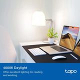 TP-Link Tapo Smart Light Bulbs - Natural Daylight, Dimmable, Compatible w/Alexa and Google Home, A60 Bulb/E27 Base, 60W Equivalent, 800LM CRI>90, 2.4GHz WiFi Only, No Hub Required, Tapo L520E(4-Pack)