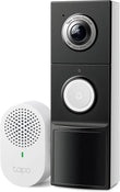 Tapo 2K+ Wired or Battery Powered Smart Video Doorbell with Chime, D225