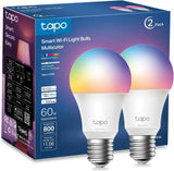 Tapo Multicolor Dimmable Smart Light Bulbs, L530E(2-Pack), A19 E26, 800LM