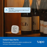 Tapo Smart Temperature and Humidity Monitor, Swiss-Made Sensor, T315