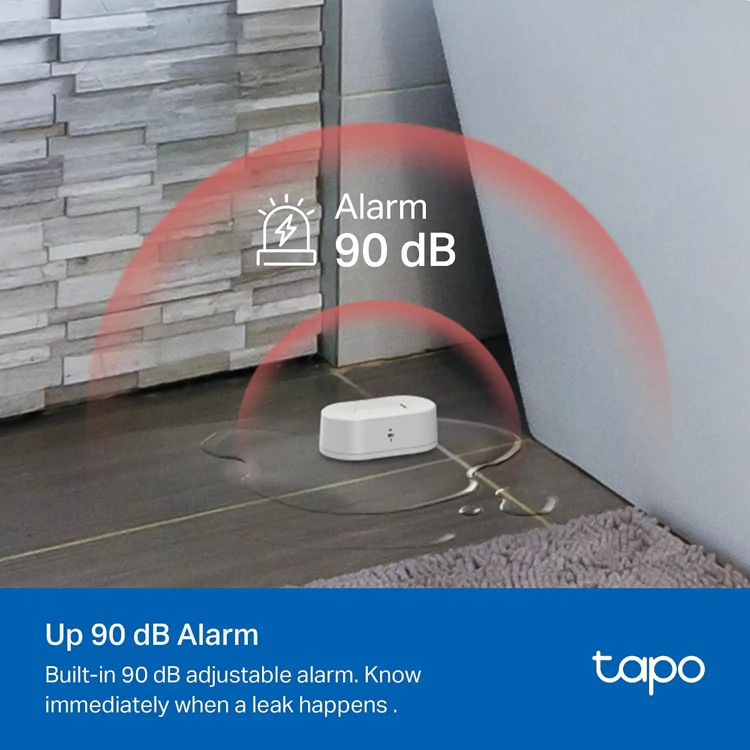 Tapo Smart Water Leak Detector, Requires Tapo Hub, T300