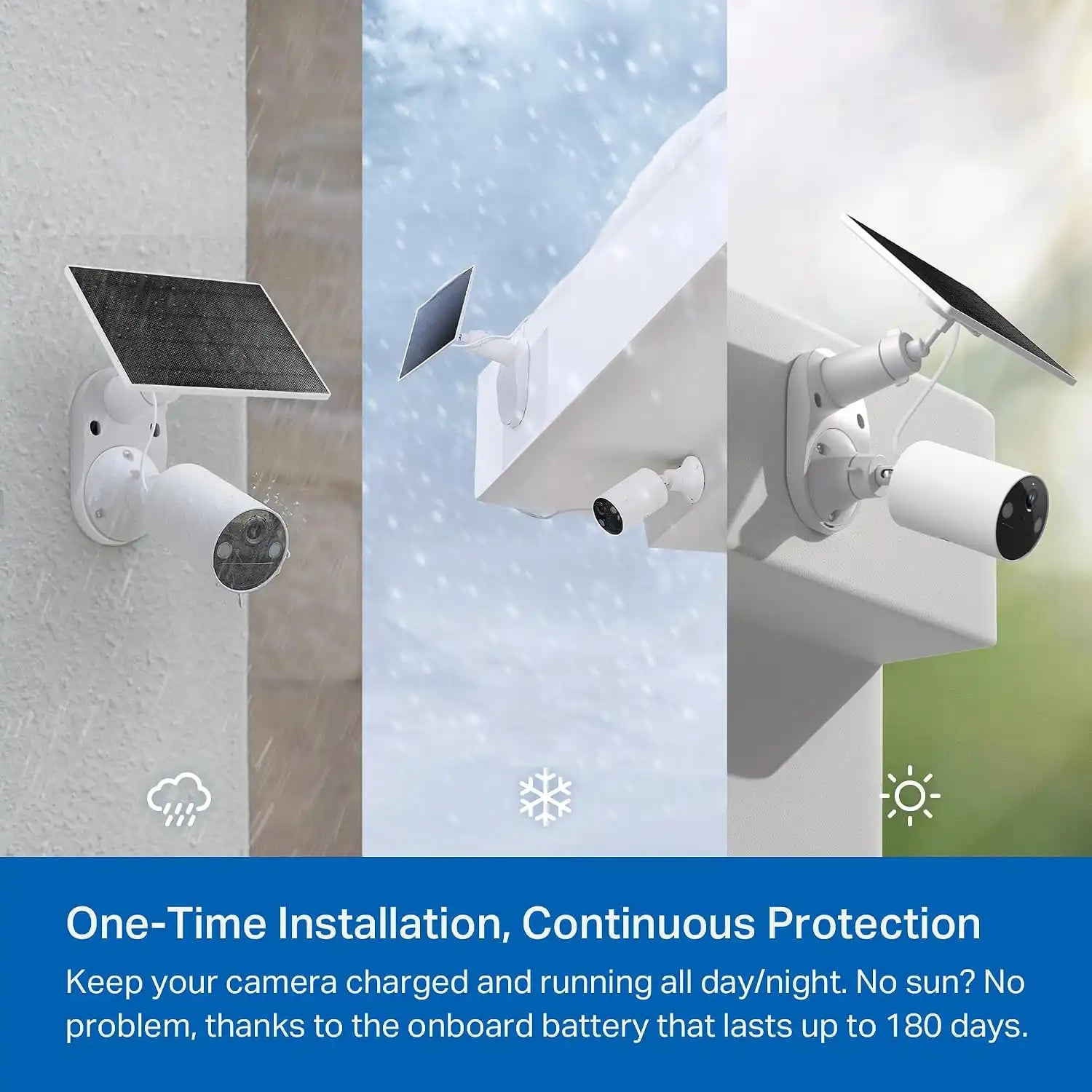 Tapo SolarCam C402 KIT 1080p Outdoor Wireless Security Camera