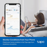 Tapo Smart Temperature and Humidity Sensor, Requires Tapo Hub, T310