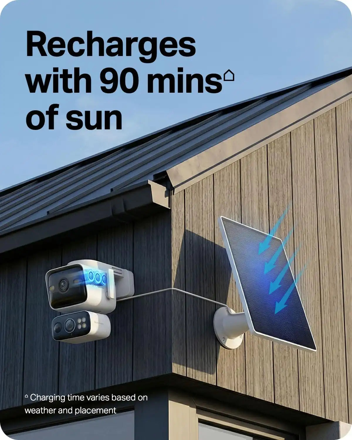 Tapo 4K Dual Lens Pan/Tilt Security Camera Wireless Outdoor, C675D KIT