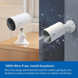 Tapo C402 1080p Outdoor Wireless Security Camera, Up to 180days Battery