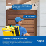 Tapo 2K+ Indoor/Outdoor Wired Security Camera, Baby Monitoring, C120