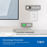 Tapo Smart Plug, Matter Compatible, Energy Monitoring, P110M(2-Pack), 15A