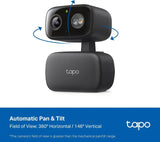 Tapo 1080p Pan/Tilt Indoor/Outdoor Security Camera, C207 HybridCam 360