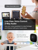 Tapo 1080P Indoor Security Camera, Baby Monitor, Dog Camera, Wired, C100