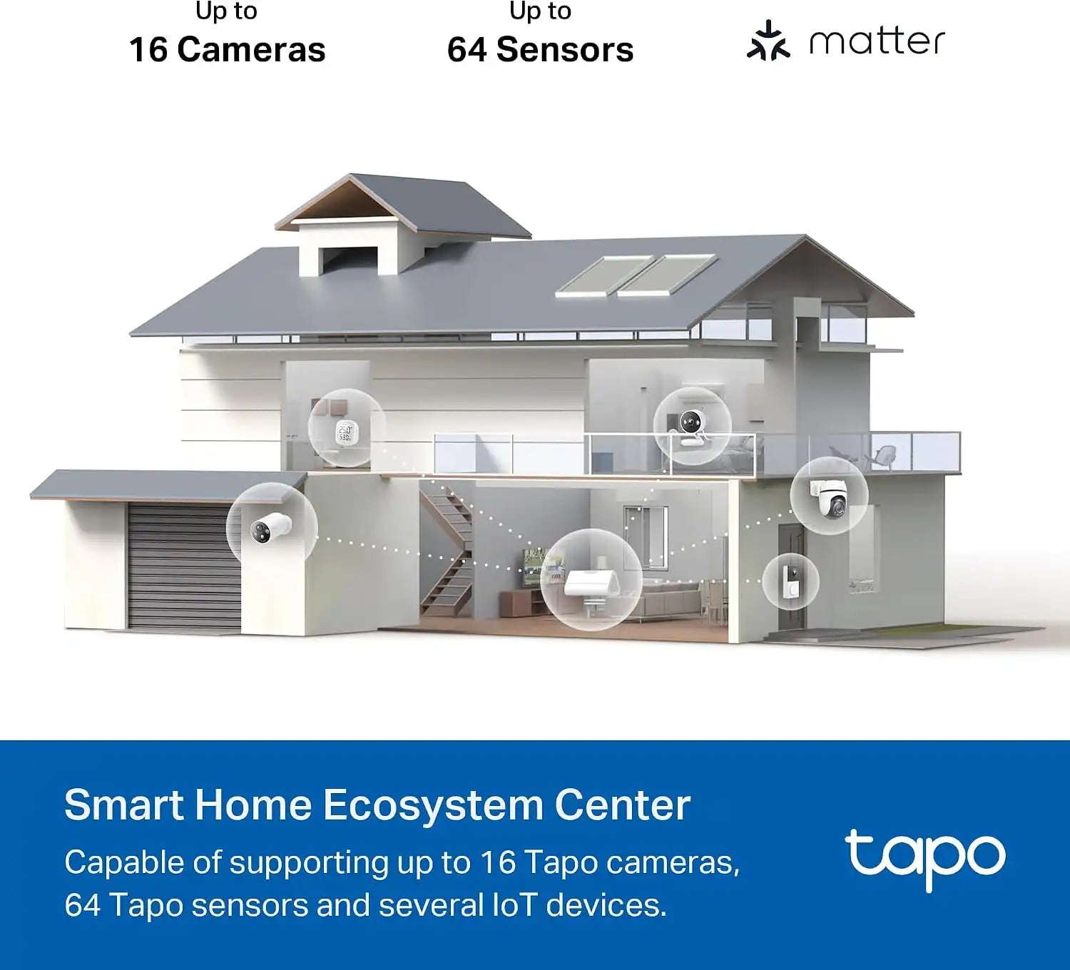 Tapo 4K Outdoor Solar-Powered Pan/Tilt Cameras C660 KIT x1 4K Outdoor Solar-Powered Cameras C460 KIT x1 Smart Hub H500 x1