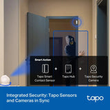 Tapo Door Sensor Starter KIT, Matter Compatible, 3X Smart Door Window Contact Sensor and 1x Smart Hub with Built-in Chime, Smart Automation, Real-Time Notification, T31 KIT