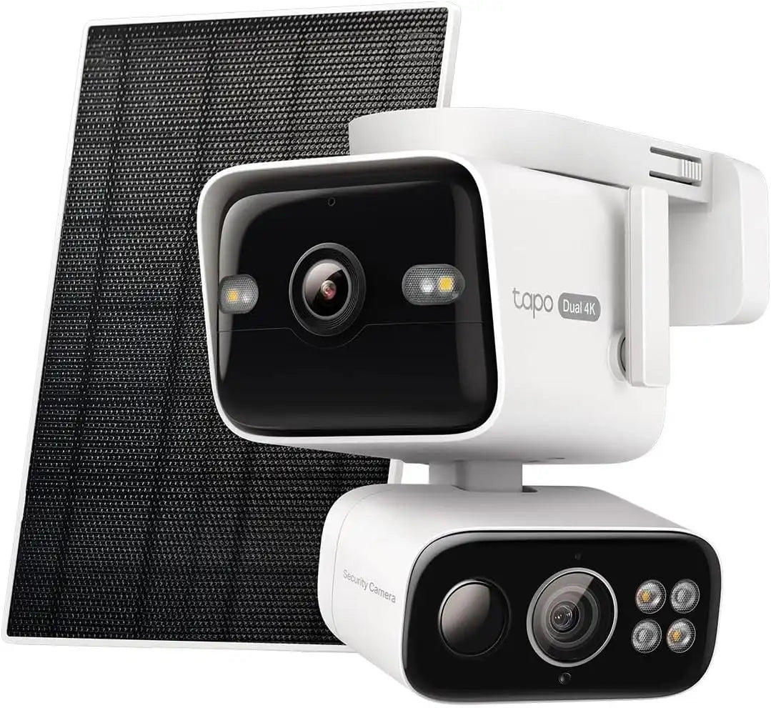 Tapo 4K Dual Lens Pan/Tilt Security Camera Wireless Outdoor, C675D KIT
