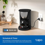 Tapo Smart Plug Wi-Fi, Energy Monitoring, P115(2-Pack), 15A