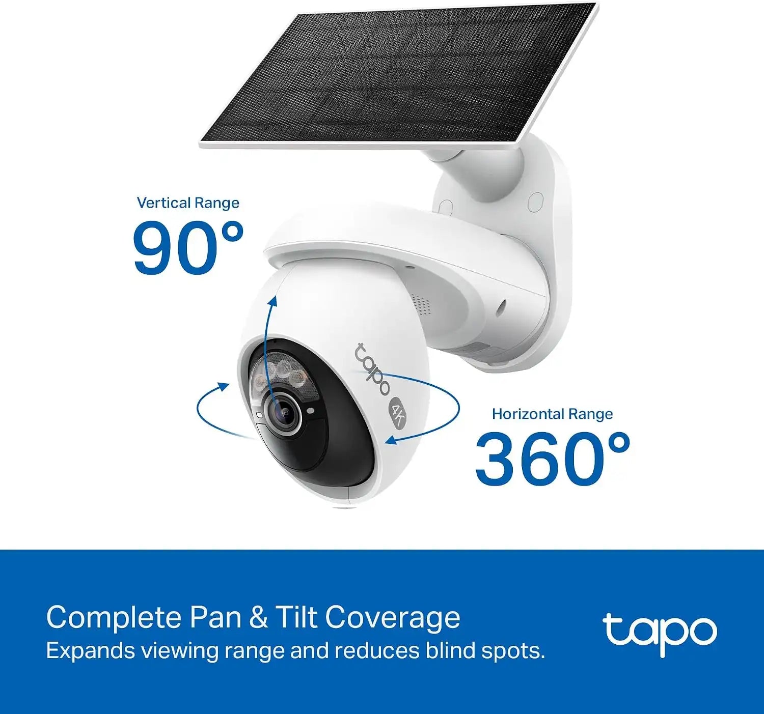 Tapo 4K Outdoor Pan/Tilt Security Camera C660 KIT + Smart Hub H500 Bundle
